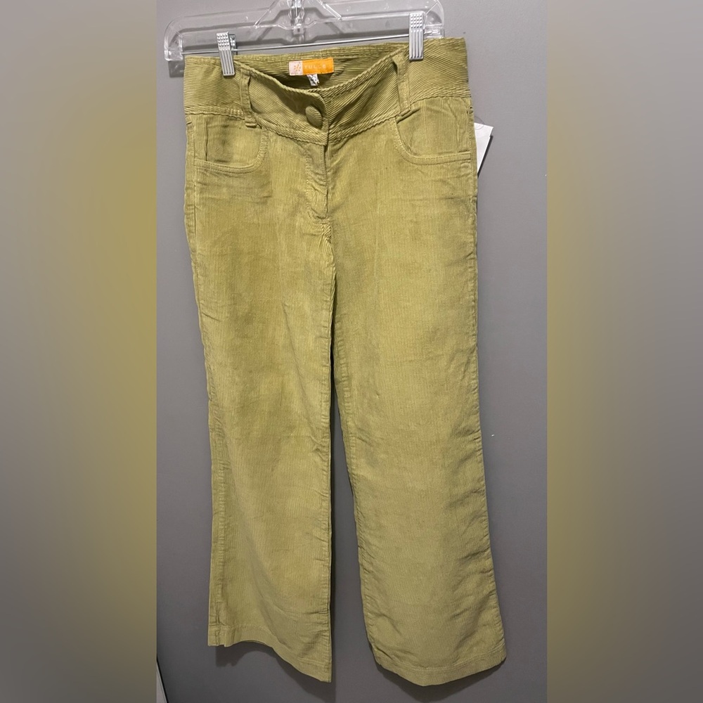 NWT Tulle Corduroy Wide Leg Pants Size 2